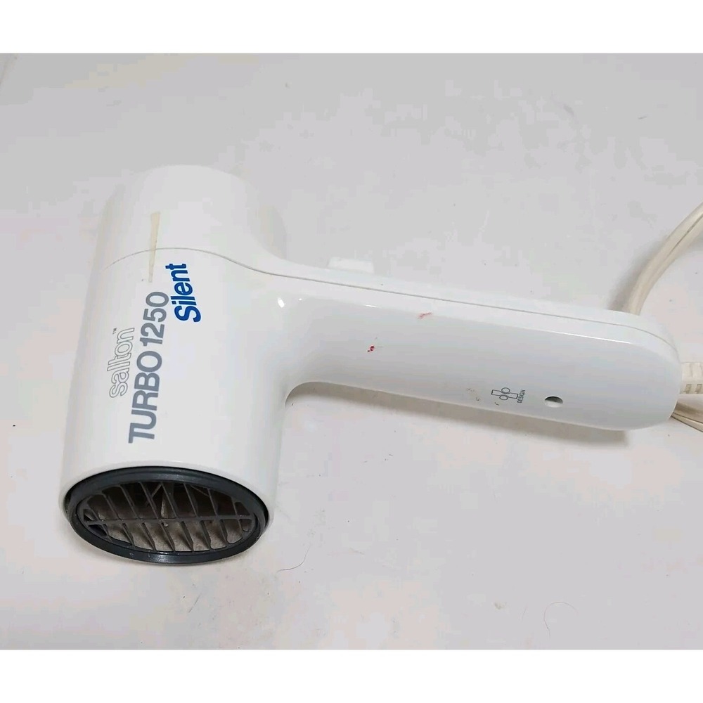 Salton Turbo 1250 Blow Dryer Model HD5012 Tested And Working‎